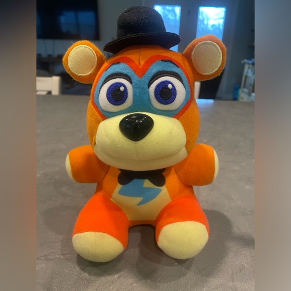 FNAF Security Breach Glamrock Freddy 8 Inch Plush Animal Funko 2020 - Picture 1 of 7
